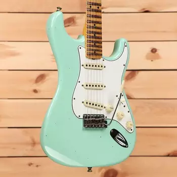 Электрогитара Fender Custom Shop Postmodern Stratocaster Journeyman Relic - Aged Surf Green - XN16720 - PLEK'd
