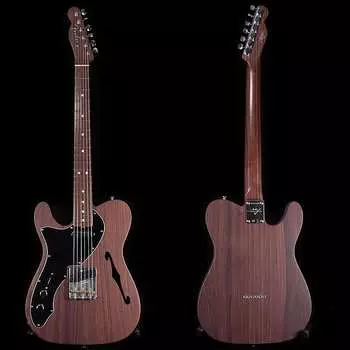 Электрогитара Fender Custom Shop RARE rosewood Thinline Tele lefty lefthanded LH