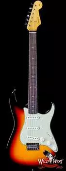 Электрогитара Fender Custom Shop Vintage Custom '59 1959 Hardtail Stratocaster Time Capsule Package Chocolate 3-Color Sunburst