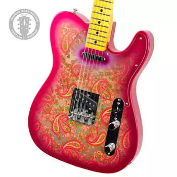 Электрогитара Fender Custom Shop Vintage Custom '68 Paisley Telecaster NOS Aged Pink Paisley
