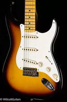 Электрогитара Fender Custom Shop Willcutt True '57 Stratocaster Journeyman Relic 2-Tone Sunburst 65 C