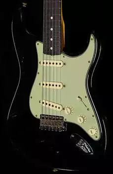 Электрогитара Fender Custom Shop Willcutt True '62 Stratocaster Journeyman Relic Black Large C