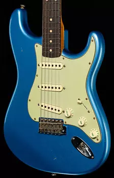 Электрогитара Fender Custom Shop Willcutt True '62 Stratocaster Journeyman Relic Lake Placid Blue 59 C