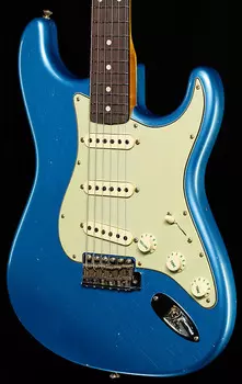 Электрогитара Fender Custom Shop Willcutt True '62 Stratocaster Journeyman Relic Lake Placid Blue 60s Oval C