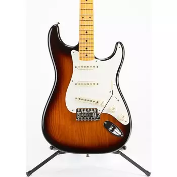 Электрогитара Fender Eric Johnson Virginia Stratocaster с кленовой накладкой, 2 цвета, Sunburst