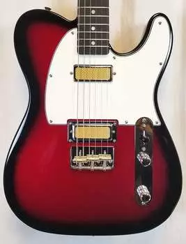 Электрогитара Fender Gold Foil Telecaster, гриф из черного дерева, Candy Apple Burst с сумкой 0140731332