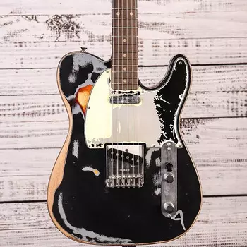 Электрогитара Fender Joe Strummer Telecaster | Накладка на гриф из палисандра | Черный Joe Strummer Telecaster | Fingerboard | Black