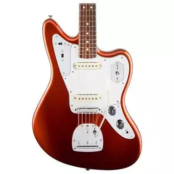 Электрогитара Fender Johnny Marr Jaguar, металлик KO с жестким футляром