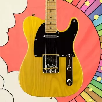 Электрогитара Fender Limited Edition American Professional II Telecaster, Roasted Maple Fingerboard, Butterscotch Blonde