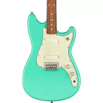 Электрогитара Fender Player Duo Sonic Pau Ferro Fingerboard Electric Guitar Sea Foam Green