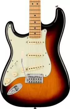 Электрогитара Fender Player Plus Stratocaster Electric Guitar. Left-Hand, Maple Fingerboard, 3-Color Sunburst