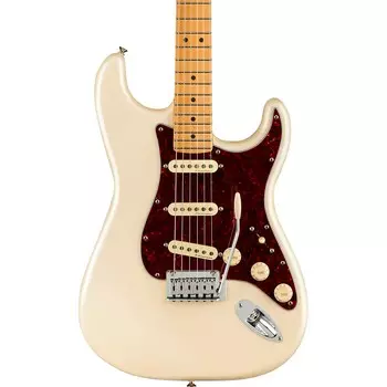 Электрогитара Fender Player Plus Stratocaster с кленовой накладкой Olympic Pearl