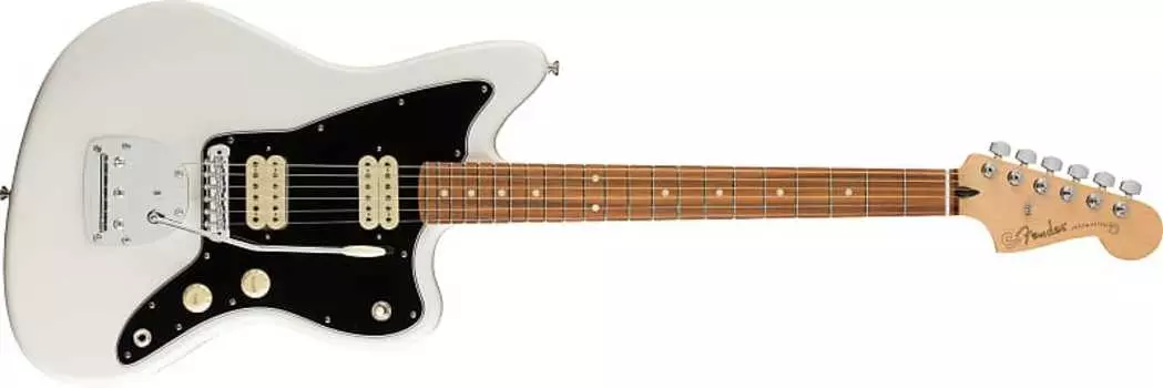 Электрогитара Fender Player Series Jazzmaster, Polar White Finish, Pau Ferro Fingerboard - MIM