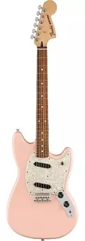 Электрогитара Fender Player Series Mustang, гриф Pau Ferro, розовый MUSTANGPFSHELLPINK