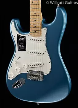 Электрогитара Fender Player Series Stratocaster Tidepool Maple Lefty - MX21157599-7.71 lbs