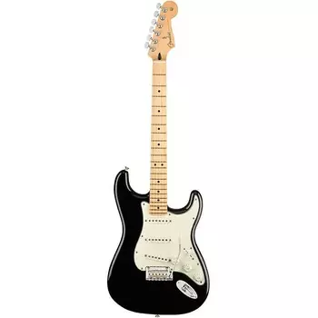 Электрогитара Fender Player Stratocaster - кленовый гриф - черный 144502506