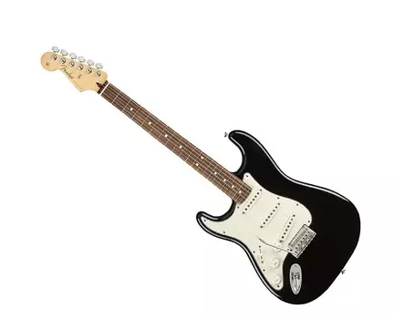 Электрогитара Fender Player Stratocaster Left-Handed - Black w/ Pau Ferro FB