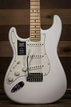 Электрогитара Fender Player Stratocaster Left-Handed, Maple FB, Polar White