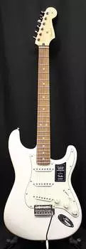 Электрогитара Fender Player Stratocaster MIM Pau-Ferro с накладкой на гриф Polar White