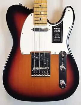 Электрогитара Fender Player Telecaster, кленовый гриф, 3 цвета Sunburst 2022 0145212500