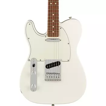 Электрогитара Fender Player Telecaster Pau Ferro с грифом для левой руки, полярный белый цвет