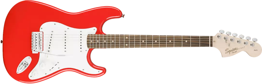 Электрогитара Fender Squier Affinity Series Stratocaster Electric Guitar with Race Red Finish -New -Ships FREE!
