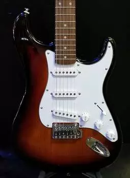 Электрогитара Fender Squier Affinity Series Stratocaster Indian Laurel Fretboard 3-Tone Sunburst - FREE Set up