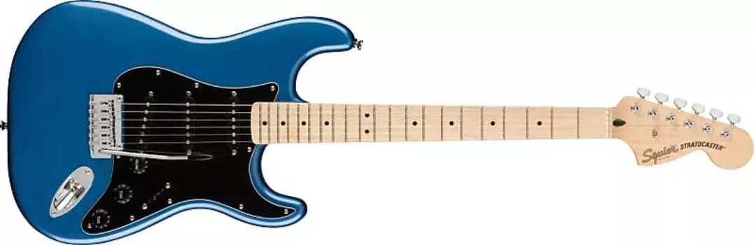 Электрогитара - Fender Squier Affinity Stratocaster Electric Guitar, Lake Placid Blue <