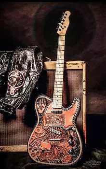 Электрогитара Fender Telecaster 2002-2016 - Leather