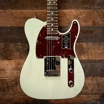 Электрогитара Fender Ultra-luxe telecaster in seafoam green