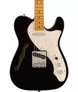 Электрогитара Fender Vintera II '60s Telecaster Thinline, Maple Fingerboard - Black