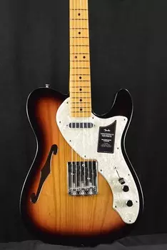 Электрогитара Fender Vintera II '60s Telecaster Thinline 3-Color Sunburst Maple Fingerboard