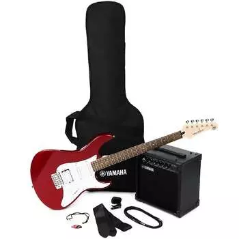 Электрогитара Fret Zealot + Yamaha GigMaker Electric Guitar Pack - Red
