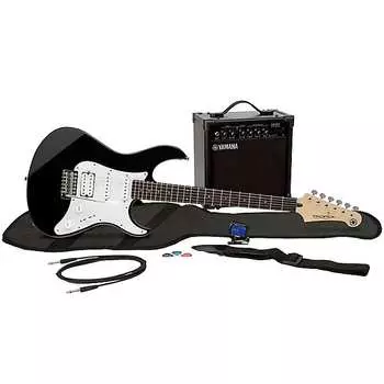 Электрогитара Fret Zealot + Yamaha GigMaker Electric Pack - Black