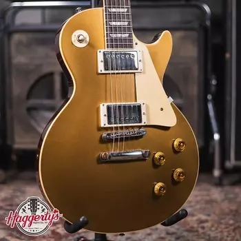 Электрогитара Gibson 1957 Les Paul Goldtop Darkback Reissue - VOS Double Gold with Brown/Pink Lifton Reissue 5-Latch Hardshell Case