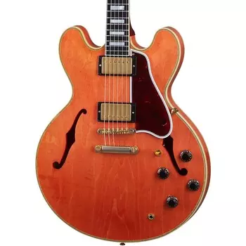 Электрогитара Gibson 1959 ES-355 Reissue Stop Bar Light Aged в красном цвете арбуза 59ES355LAWMGH1