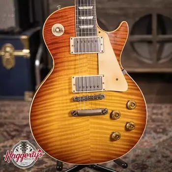 Электрогитара Gibson 1959 Les Paul Standard Reissue Limited Edition Murphy Lab Aged with Brazilian Rosewood - Tom's Tea with Hardshell Case