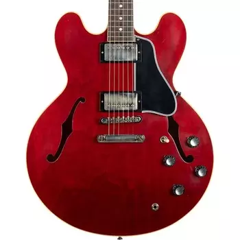 Электрогитара Gibson 1961 ES-335 Reissue Electric Guitar - Ultra Light Aged Sixties Cherry