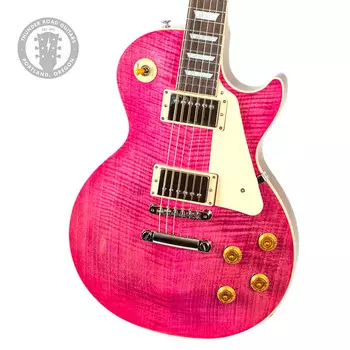 Электрогитара Gibson '50s Les Paul Standard Figured Top Translucent Fucshia