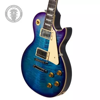 Электрогитара Gibson '50s Les Paul Standard Nitro Figured Top Blueberry Burst