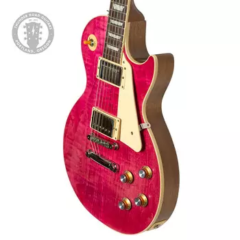 Электрогитара Gibson '60s Les Paul Standard Nitro Figured Top Translucent Fuchsia