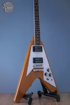 Электрогитара Gibson 70's Flying V Antique Natural