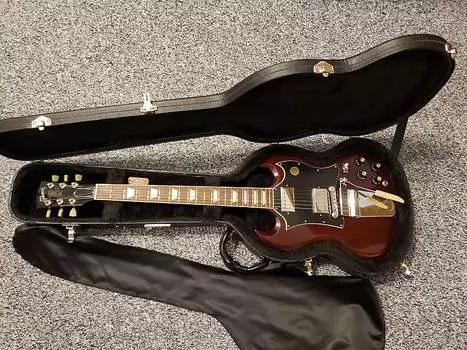 Электрогитара Gibson Angus Young Signature SG 2005 - Aged Cherry