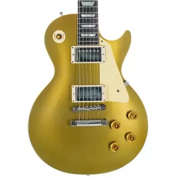 Электрогитара Gibson Custom 1957 Les Paul Goldtop Darkback Reissue Murphy Lab, Light Aged Double Gold