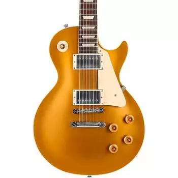 Электрогитара Gibson Custom Murphy Lab 1957 Les Paul Goldtop Darkback Reissue Light Aged Electric Guitar Double Gold
