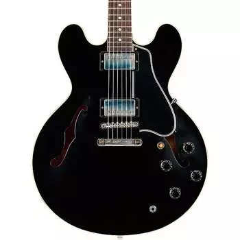 Электрогитара Gibson Custom Murphy Lab 1959 ES-335 Reissue Ultra Light Aged Semi-Hollow Electric Guitar Ebony