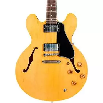 Электрогитара Gibson Custom Murphy Lab 1959 ES-335 Reissue Ultra Light Aged Semi-Hollow Electric Guitar Vintage Natural