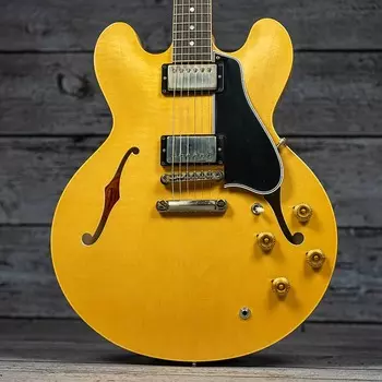 Электрогитара Gibson Custom Murphy Lab 1959 ES-335 Reissue Ultra Light Aged - Vintage Natural