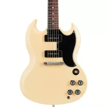 Электрогитара Gibson Custom Murphy Lab 1963 SG Special Reissue Lightning Bar Ultra Light Aged Electric Guitar Classic White