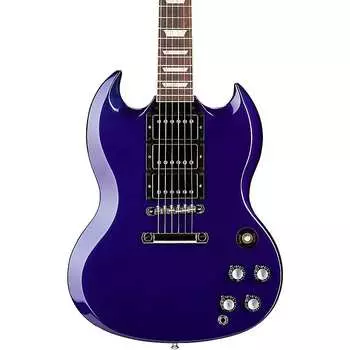 Электрогитара Gibson Custom SG Standard Fat Neck 3-Pickup Electric Guitar Candy Blue